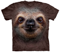 Sloth Face available now at Novelty EveryWear!